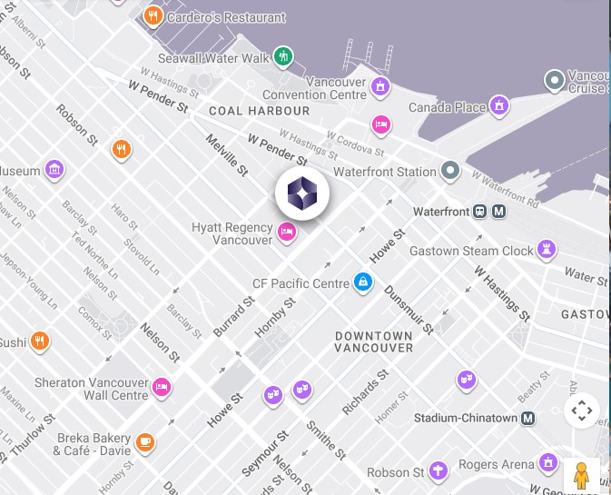Hyatt Regency map