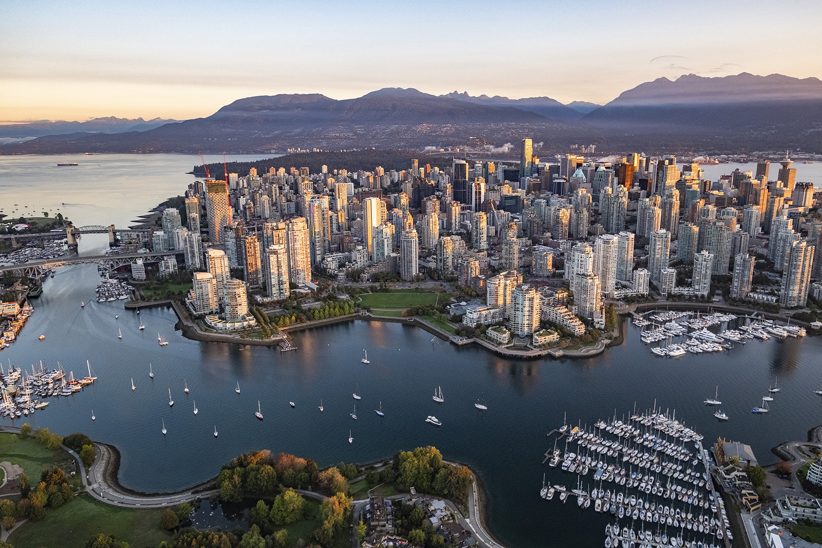 Vancouver skyline